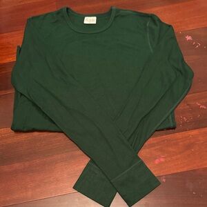 Constantly Varied Gear Deep Green Long Sleeve Thermal Top